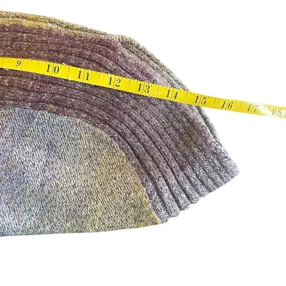 db Established 1962 Women’s Plus Rainbow Striped Sweater 3X Rounded  3/4 Sleeve - Picture 9 of 10